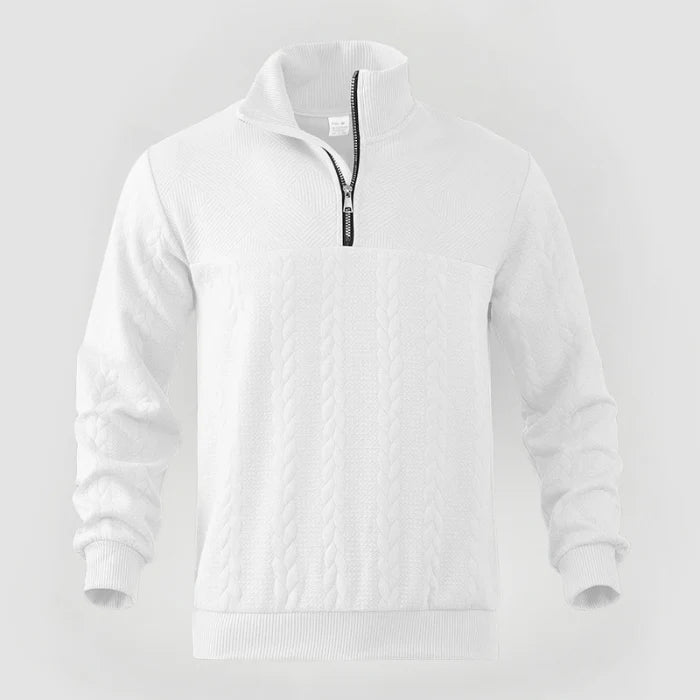 Alex | Comfortabele pullover met rits