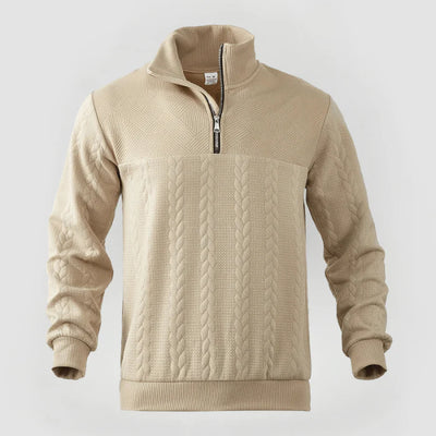 Alex | Comfortabele pullover met rits