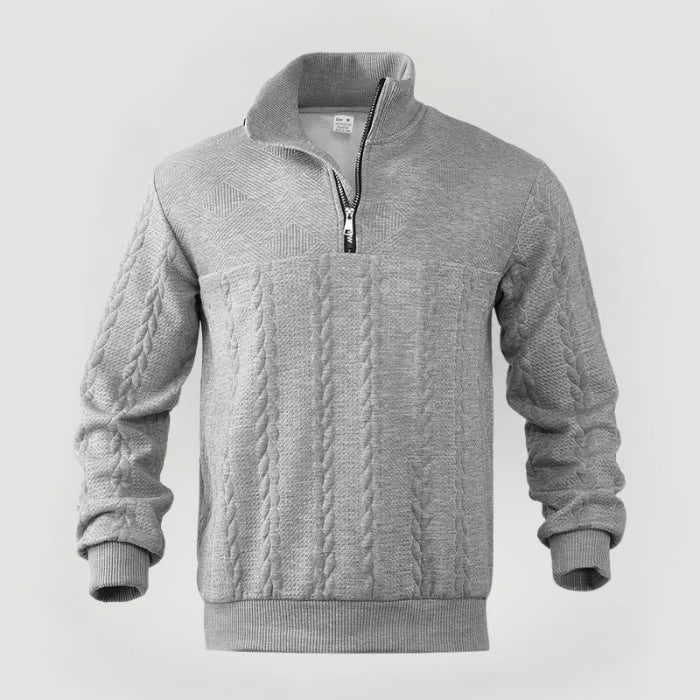 Alex | Comfortabele pullover met rits