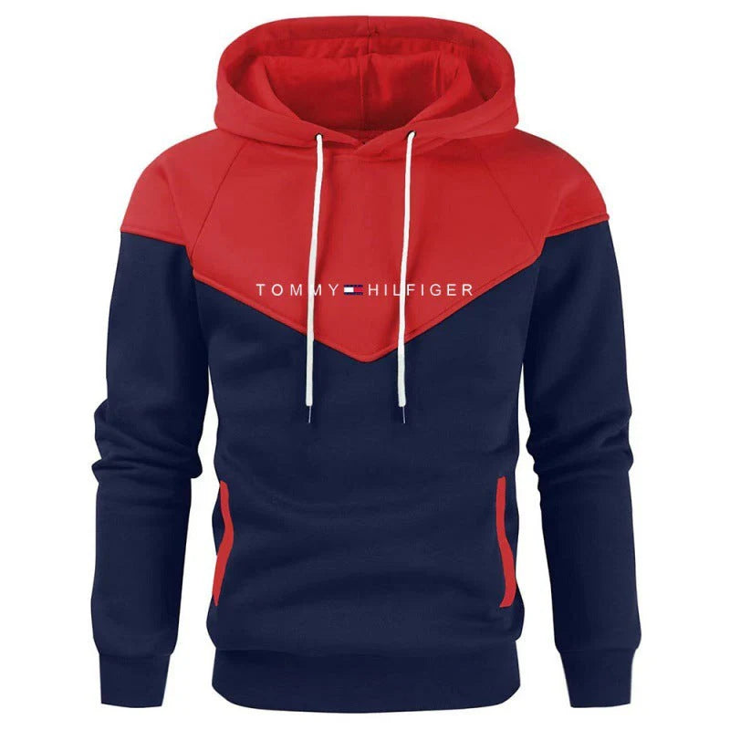 Rood + donkerblauw / 4XL